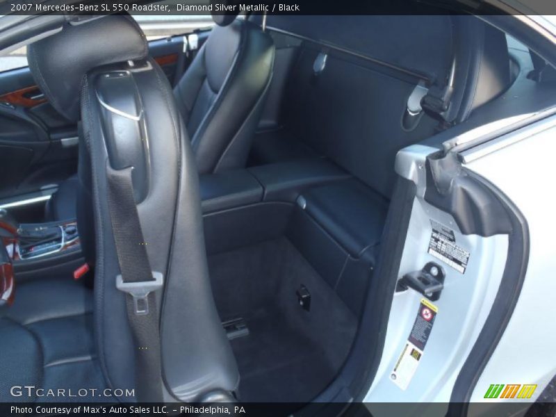  2007 SL 550 Roadster Black Interior