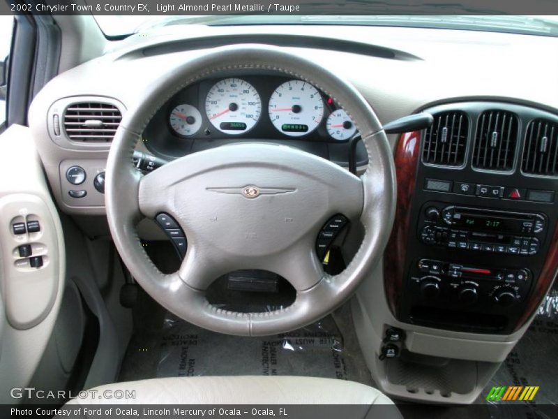 Light Almond Pearl Metallic / Taupe 2002 Chrysler Town & Country EX