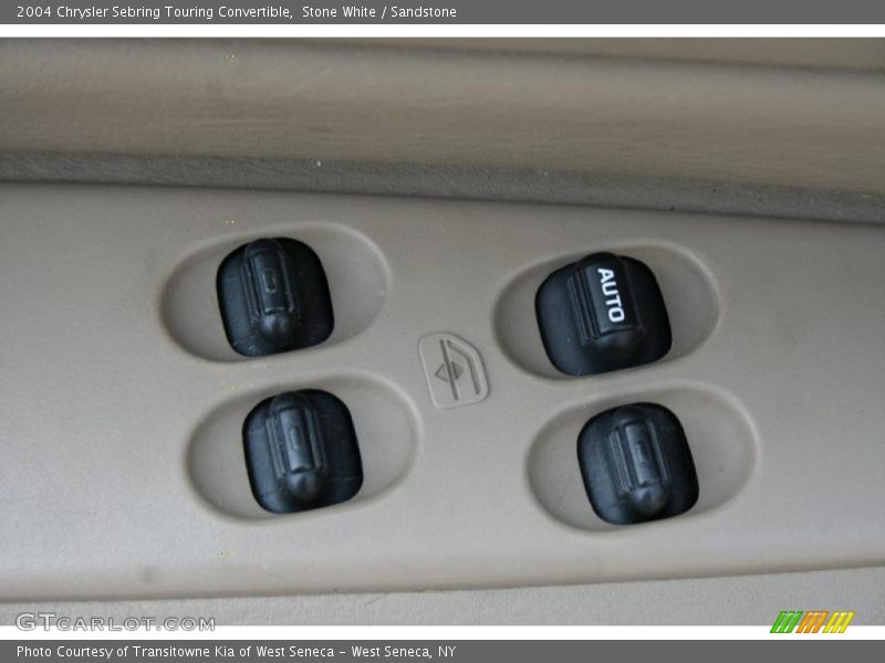 Stone White / Sandstone 2004 Chrysler Sebring Touring Convertible