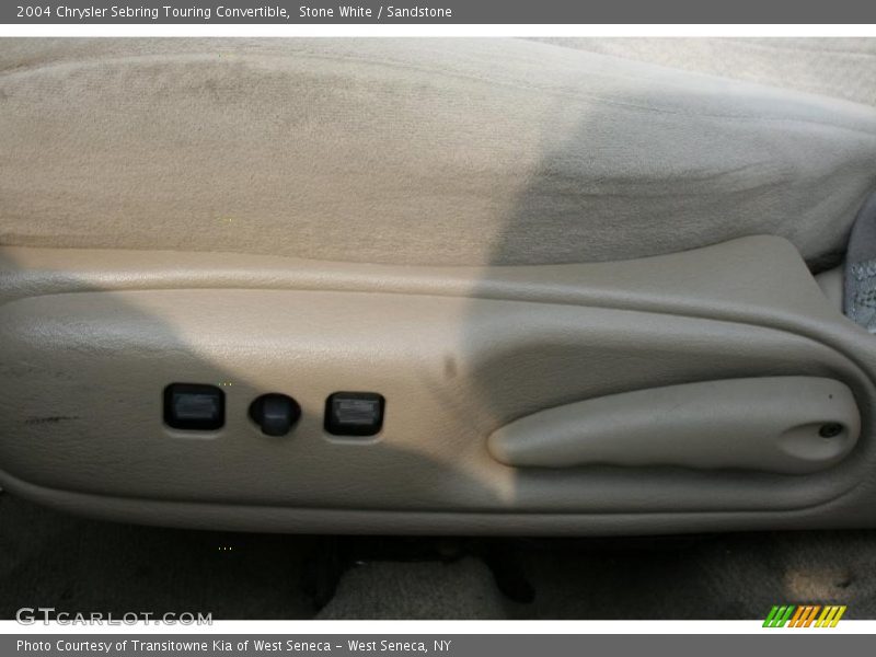 Stone White / Sandstone 2004 Chrysler Sebring Touring Convertible