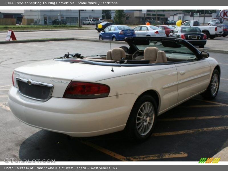 Stone White / Sandstone 2004 Chrysler Sebring Touring Convertible