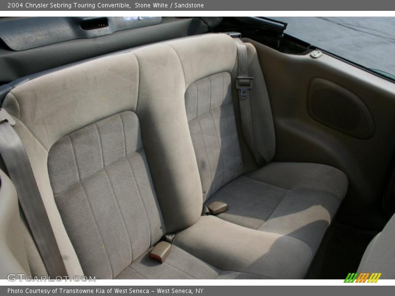 Stone White / Sandstone 2004 Chrysler Sebring Touring Convertible