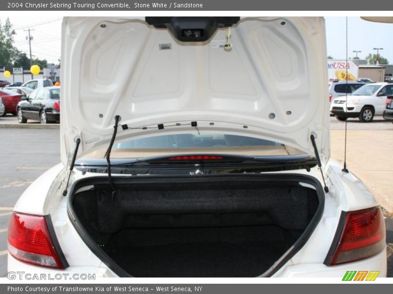 Stone White / Sandstone 2004 Chrysler Sebring Touring Convertible