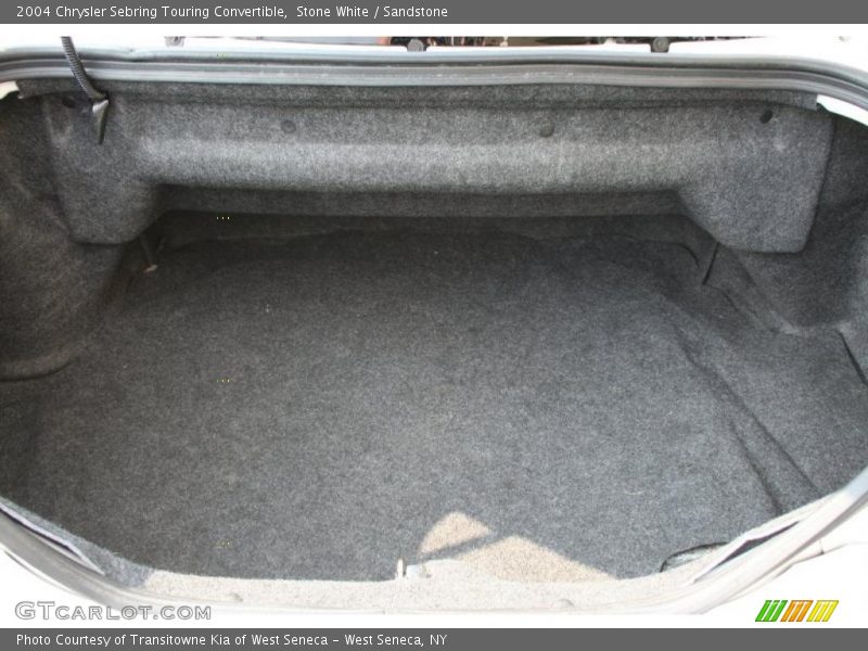 Stone White / Sandstone 2004 Chrysler Sebring Touring Convertible