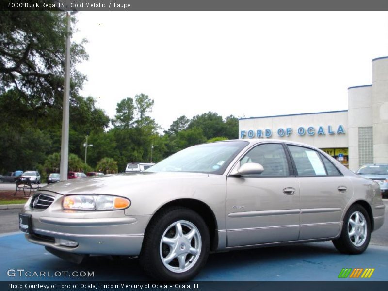 Gold Metallic / Taupe 2000 Buick Regal LS