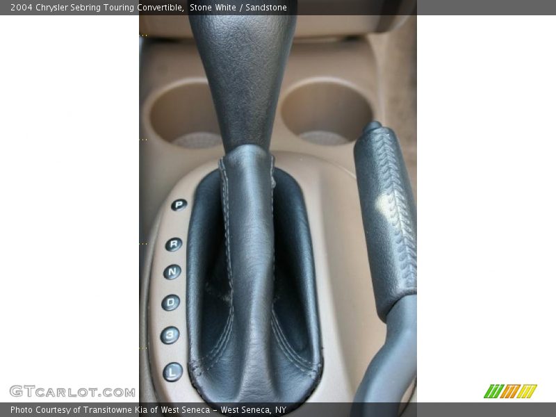Stone White / Sandstone 2004 Chrysler Sebring Touring Convertible