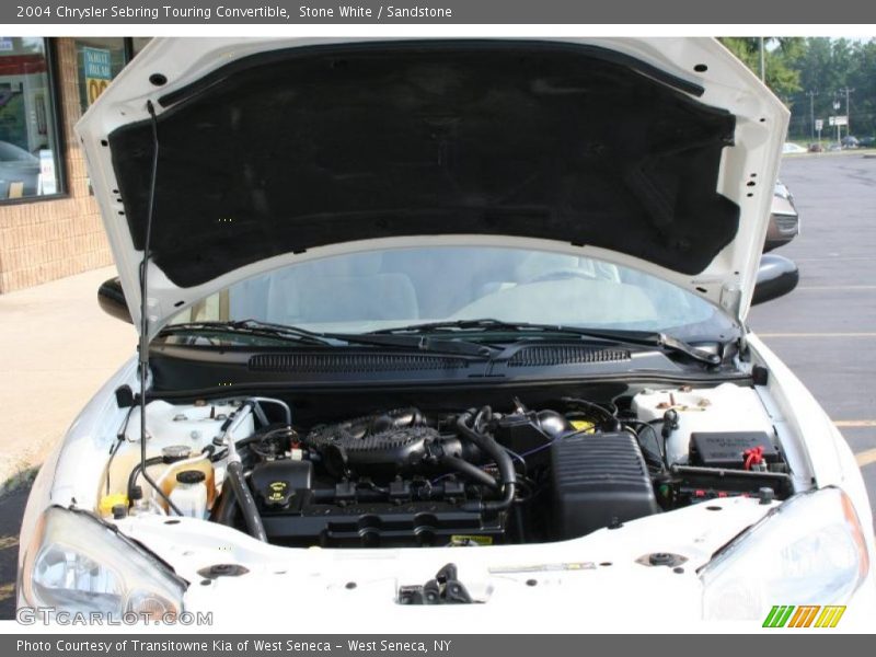 Stone White / Sandstone 2004 Chrysler Sebring Touring Convertible