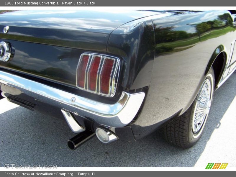 Raven Black / Black 1965 Ford Mustang Convertible