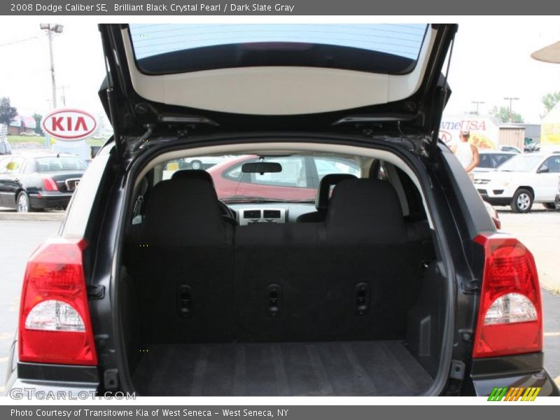 Brilliant Black Crystal Pearl / Dark Slate Gray 2008 Dodge Caliber SE