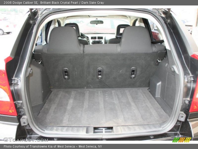 Brilliant Black Crystal Pearl / Dark Slate Gray 2008 Dodge Caliber SE