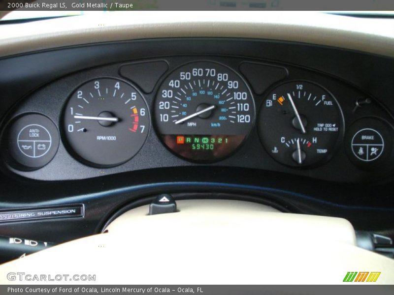 Gold Metallic / Taupe 2000 Buick Regal LS