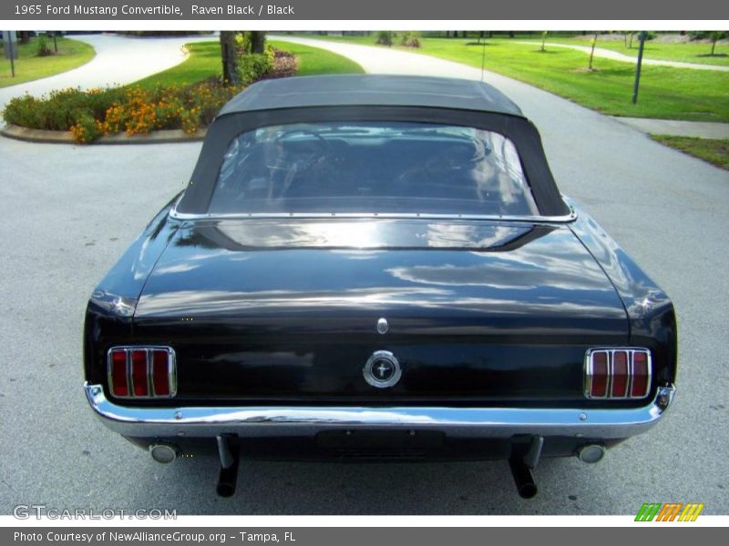 Raven Black / Black 1965 Ford Mustang Convertible