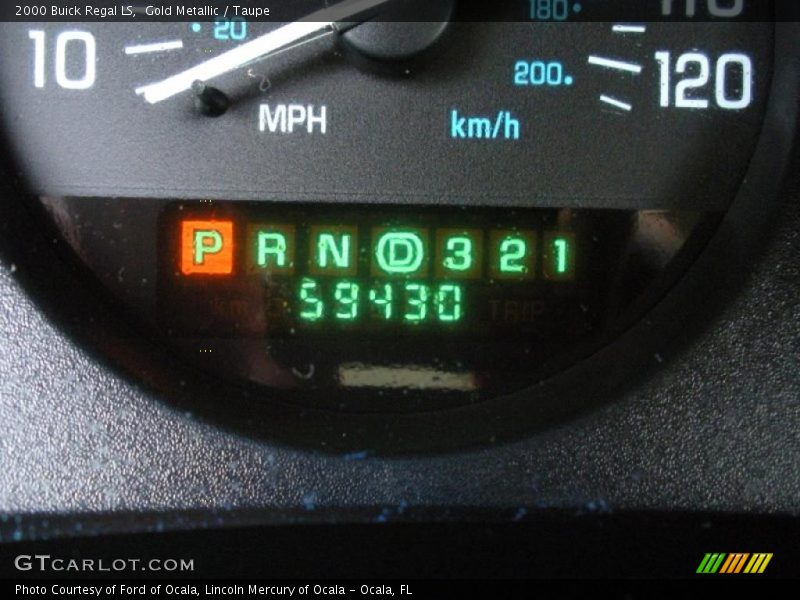 Gold Metallic / Taupe 2000 Buick Regal LS