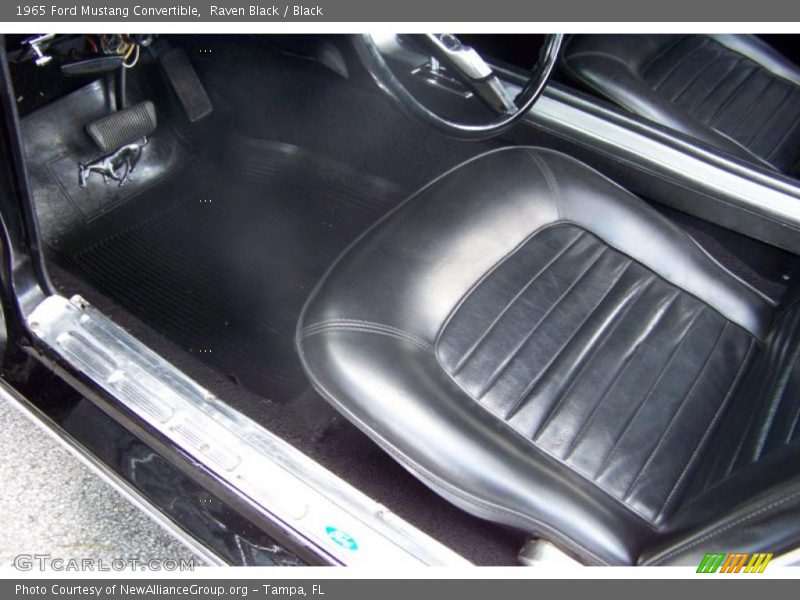 Raven Black / Black 1965 Ford Mustang Convertible