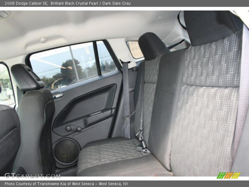 Brilliant Black Crystal Pearl / Dark Slate Gray 2008 Dodge Caliber SE