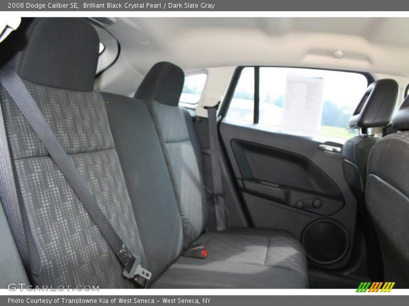 Brilliant Black Crystal Pearl / Dark Slate Gray 2008 Dodge Caliber SE