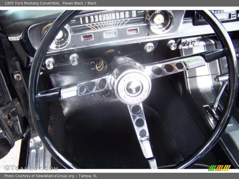 Raven Black / Black 1965 Ford Mustang Convertible