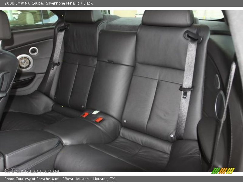 Silverstone Metallic / Black 2008 BMW M6 Coupe
