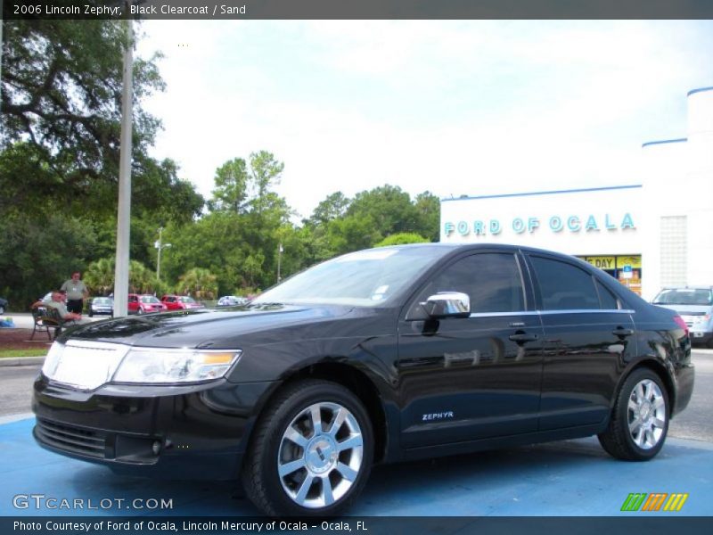 Black Clearcoat / Sand 2006 Lincoln Zephyr