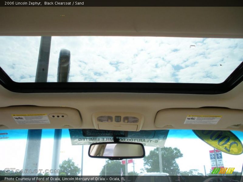 Black Clearcoat / Sand 2006 Lincoln Zephyr