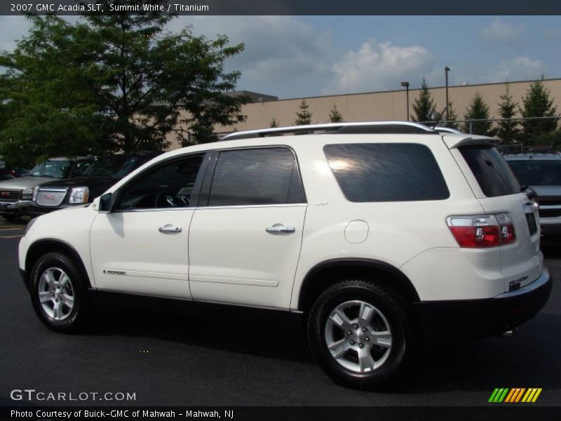 Summit White / Titanium 2007 GMC Acadia SLT