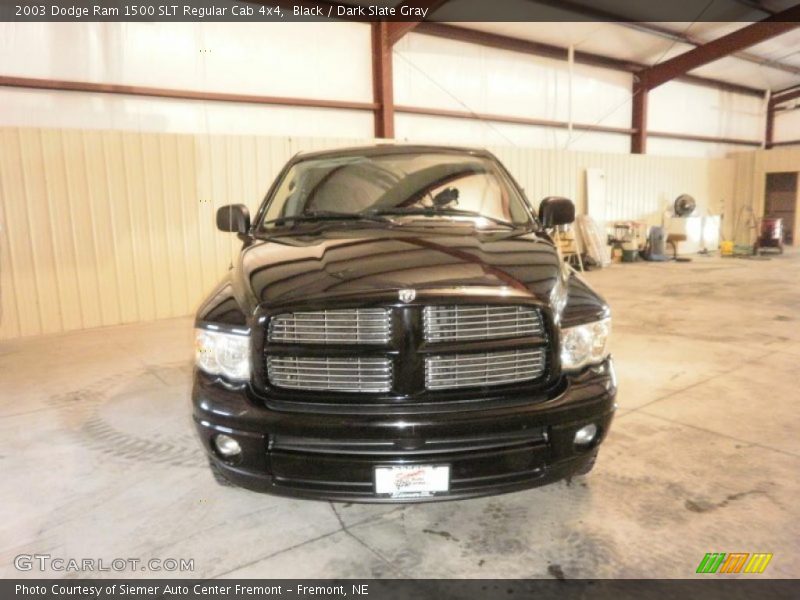 Black / Dark Slate Gray 2003 Dodge Ram 1500 SLT Regular Cab 4x4