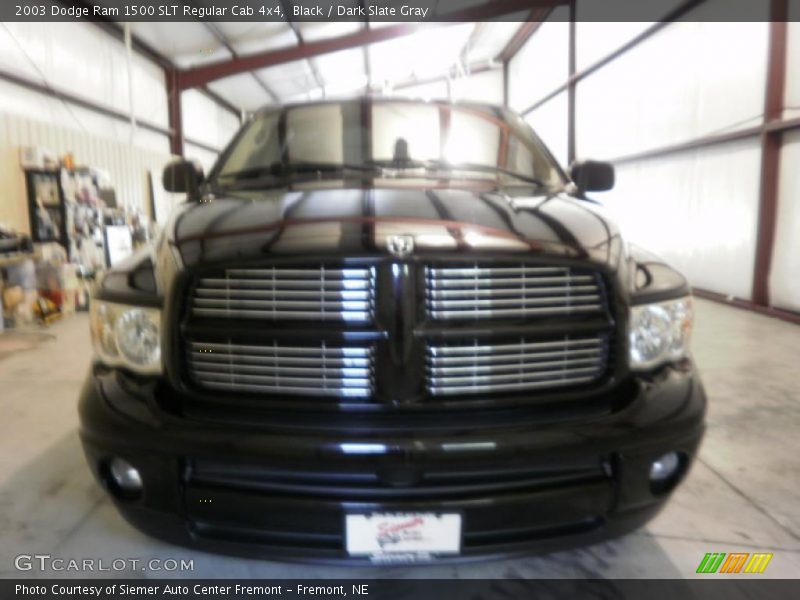 Black / Dark Slate Gray 2003 Dodge Ram 1500 SLT Regular Cab 4x4