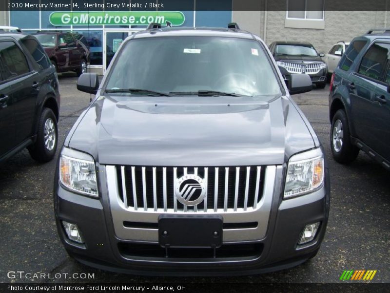 Sterling Grey Metallic / Black 2010 Mercury Mariner I4