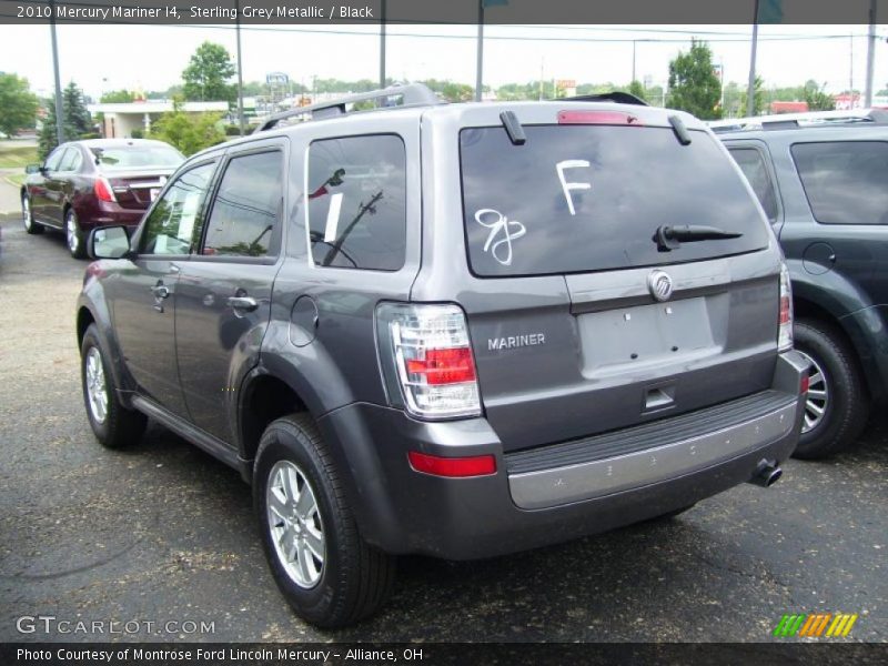 Sterling Grey Metallic / Black 2010 Mercury Mariner I4