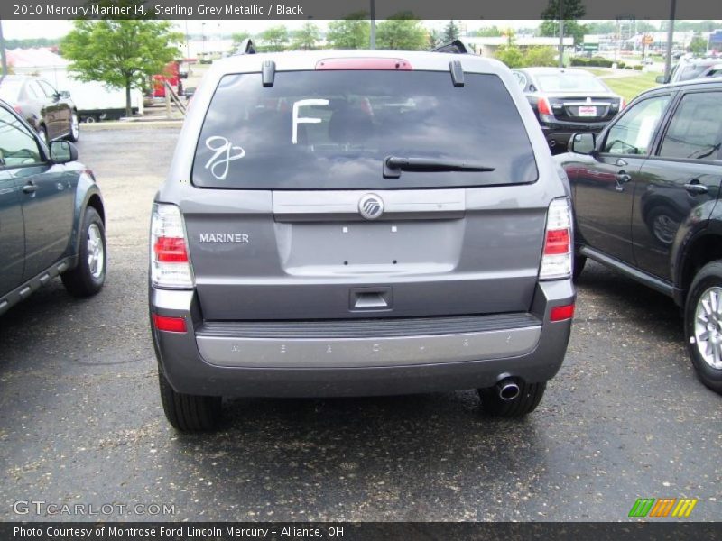 Sterling Grey Metallic / Black 2010 Mercury Mariner I4