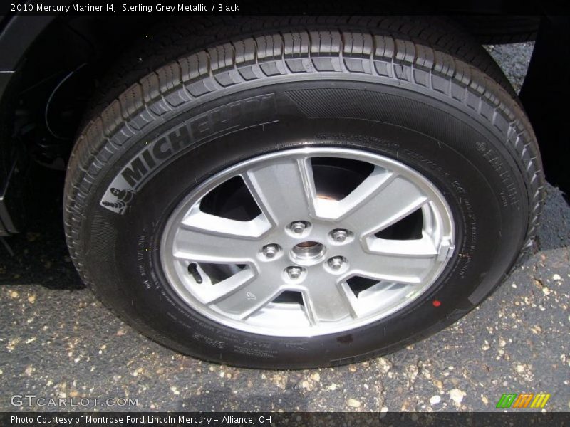 Sterling Grey Metallic / Black 2010 Mercury Mariner I4