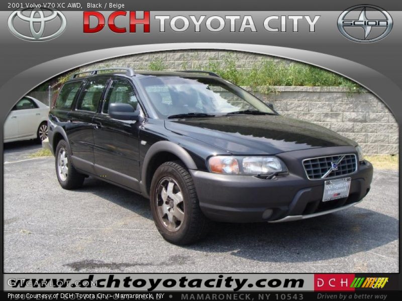 Black / Beige 2001 Volvo V70 XC AWD
