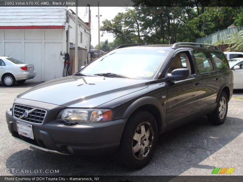 Black / Beige 2001 Volvo V70 XC AWD