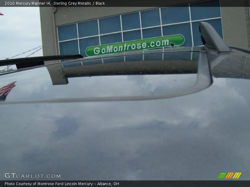 Sterling Grey Metallic / Black 2010 Mercury Mariner I4