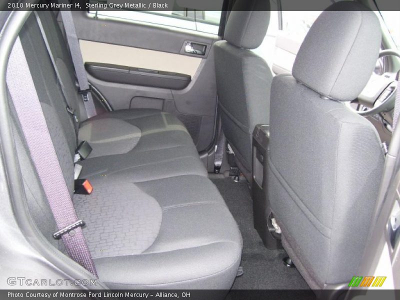 Sterling Grey Metallic / Black 2010 Mercury Mariner I4