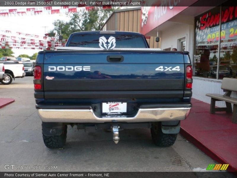 Patriot Blue Pearlcoat / Agate 2000 Dodge Ram 2500 SLT Extended Cab 4x4