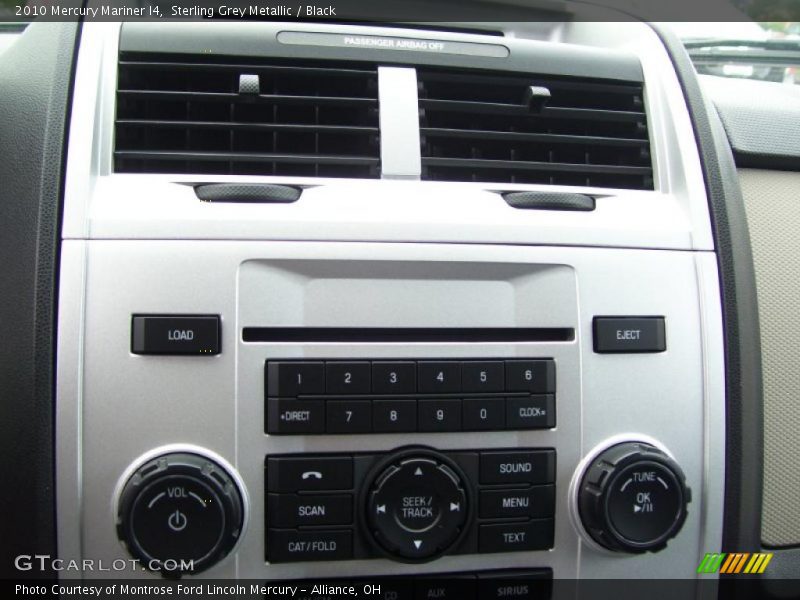Sterling Grey Metallic / Black 2010 Mercury Mariner I4
