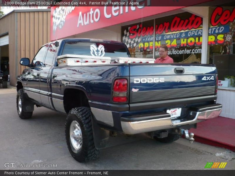 Patriot Blue Pearlcoat / Agate 2000 Dodge Ram 2500 SLT Extended Cab 4x4