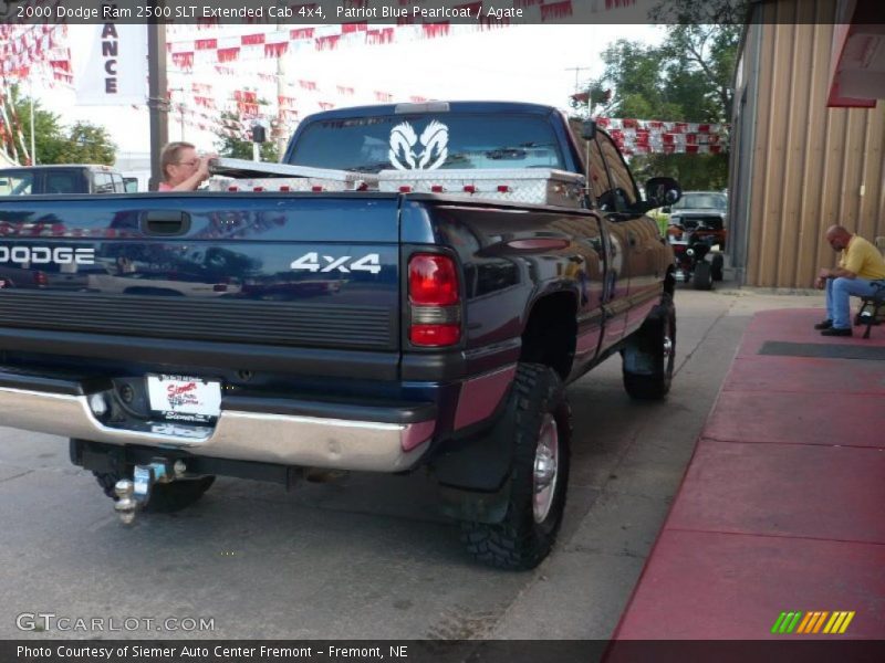 Patriot Blue Pearlcoat / Agate 2000 Dodge Ram 2500 SLT Extended Cab 4x4