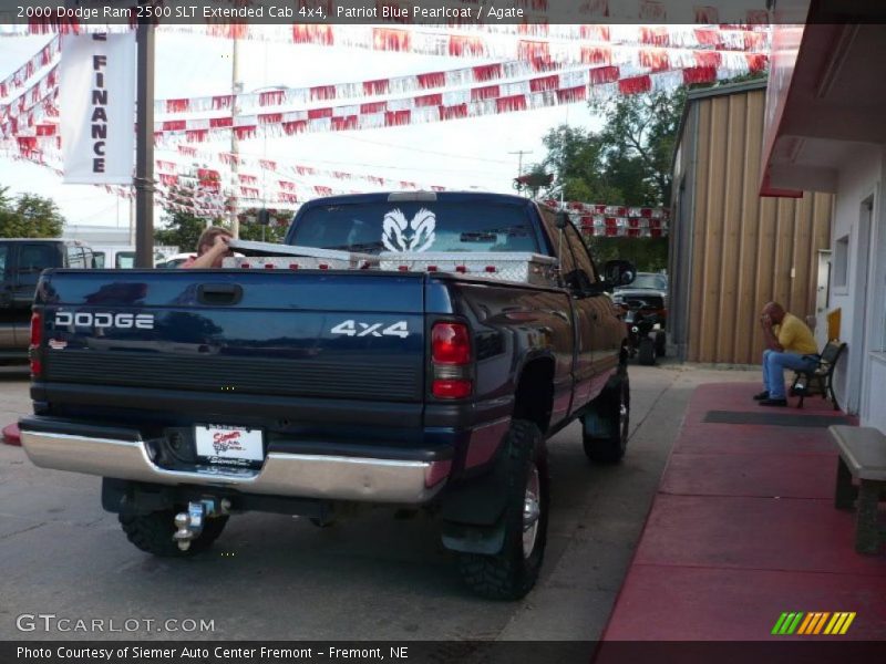 Patriot Blue Pearlcoat / Agate 2000 Dodge Ram 2500 SLT Extended Cab 4x4