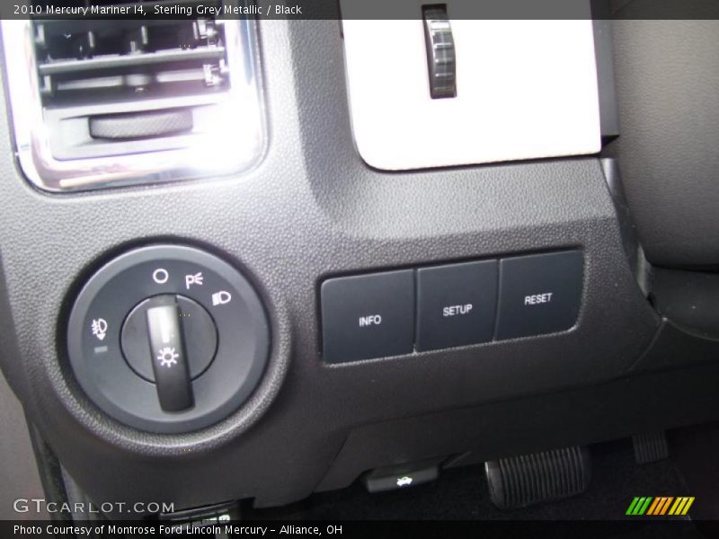 Sterling Grey Metallic / Black 2010 Mercury Mariner I4