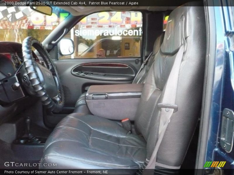 Patriot Blue Pearlcoat / Agate 2000 Dodge Ram 2500 SLT Extended Cab 4x4