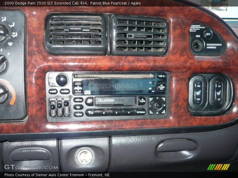 Patriot Blue Pearlcoat / Agate 2000 Dodge Ram 2500 SLT Extended Cab 4x4