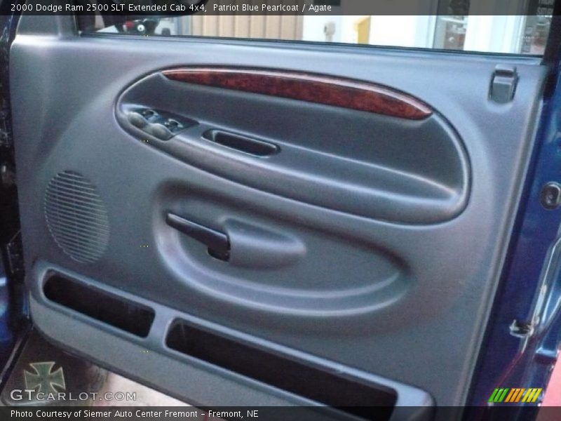 Patriot Blue Pearlcoat / Agate 2000 Dodge Ram 2500 SLT Extended Cab 4x4