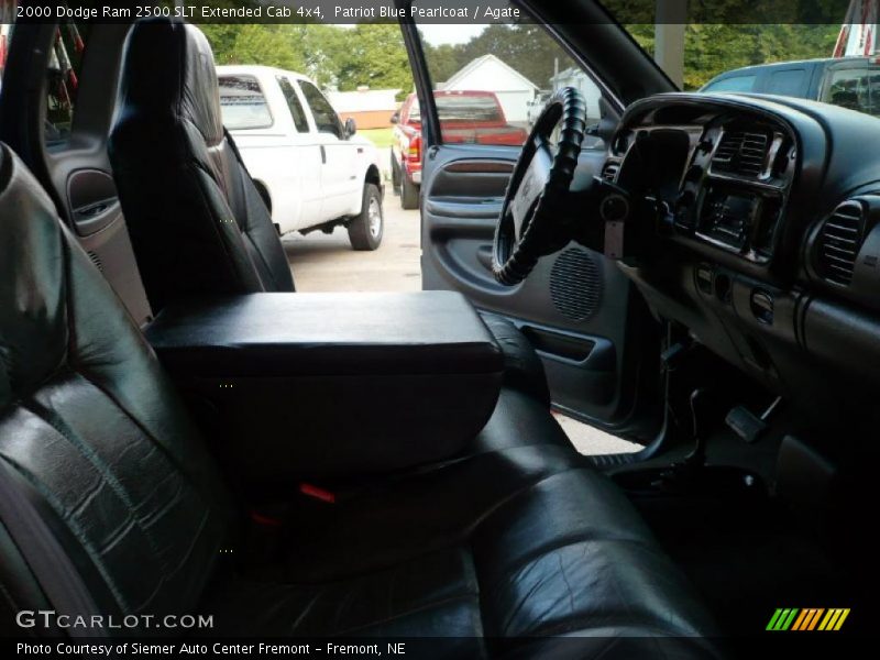 Patriot Blue Pearlcoat / Agate 2000 Dodge Ram 2500 SLT Extended Cab 4x4
