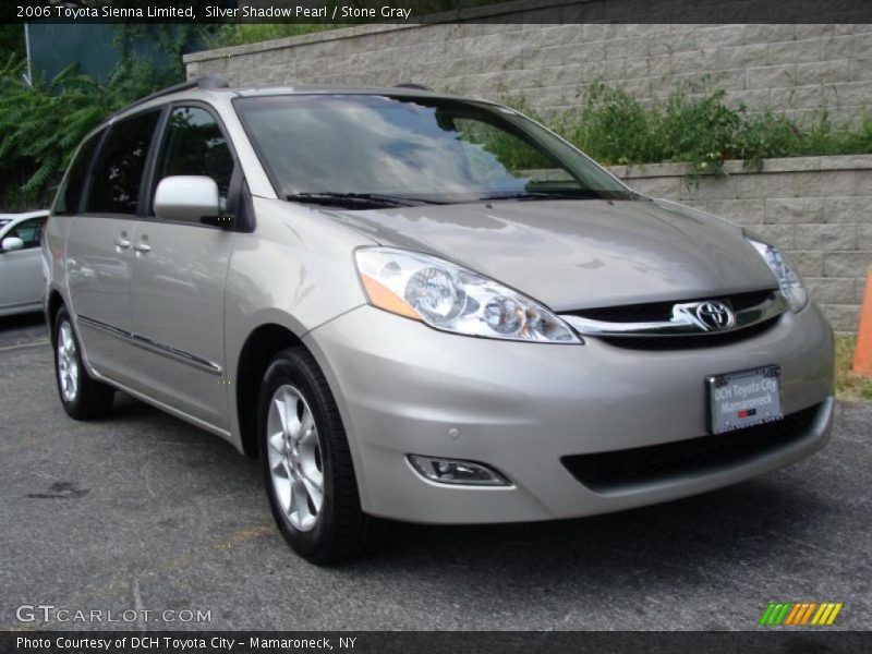 Silver Shadow Pearl / Stone Gray 2006 Toyota Sienna Limited