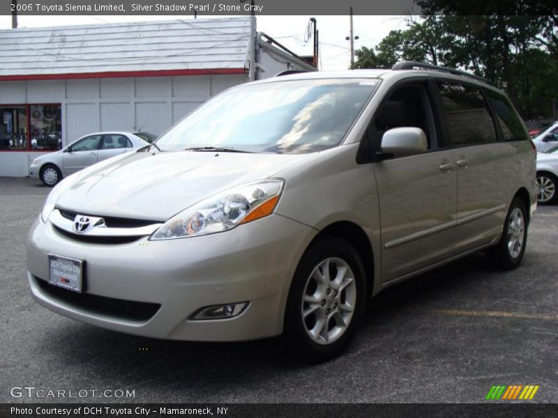 Silver Shadow Pearl / Stone Gray 2006 Toyota Sienna Limited