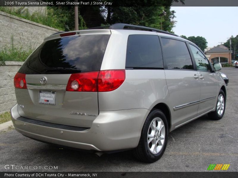 Silver Shadow Pearl / Stone Gray 2006 Toyota Sienna Limited