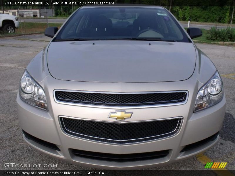 Gold Mist Metallic / Cocoa/Cashmere 2011 Chevrolet Malibu LS