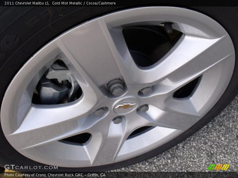 Gold Mist Metallic / Cocoa/Cashmere 2011 Chevrolet Malibu LS